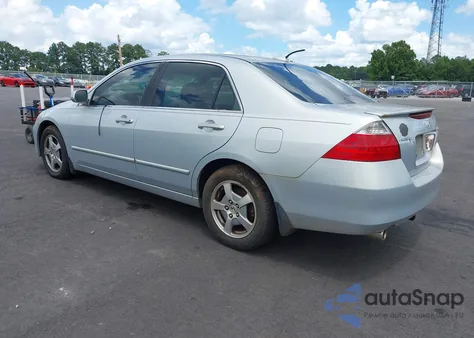2007 Honda Accord Hybrid z USA, uszkodzony, nr VIN JHMCN36497C003805